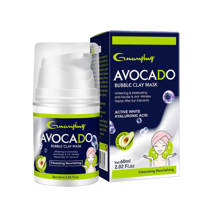 Avocado Clay Mask – Oil Control & Blackhead Removal