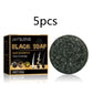 Black Hair Care Scalp Cleansing Shampoo Bar