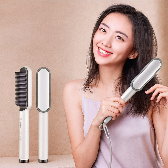 Multifunctional Electric Heating Hair Straightening Comb