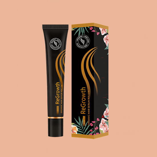 Organic Hair Regrowth Serum Roller – Anti-Hair Loss