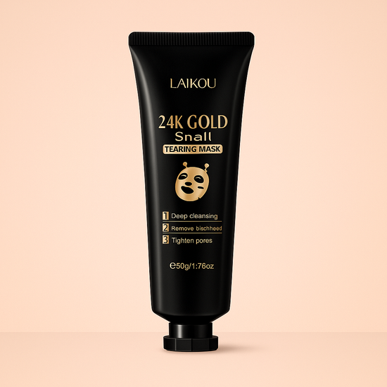 Gold Foil Snail Tear-Off Mask Hydrating