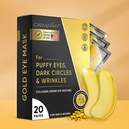24K Gold Eye Mask – Anti-Wrinkle & Eye Bag Removal