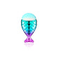 11pcs Mermaid Makeup Brush Set